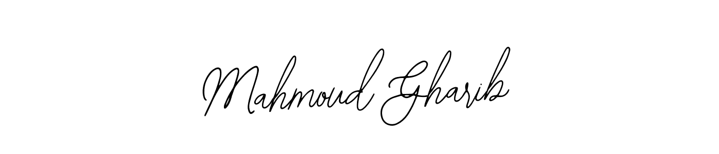 Also we have Mahmoud Gharib name is the best signature style. Create professional handwritten signature collection using Bearetta-2O07w autograph style. Mahmoud Gharib signature style 12 images and pictures png