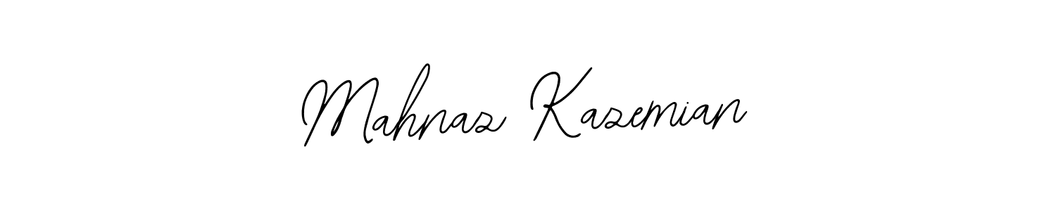 Make a beautiful signature design for name Mahnaz Kazemian. With this signature (Bearetta-2O07w) style, you can create a handwritten signature for free. Mahnaz Kazemian signature style 12 images and pictures png