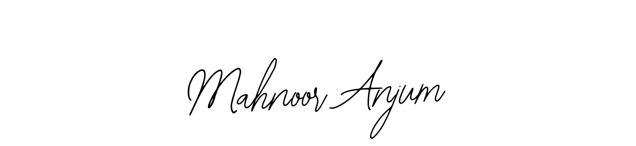 Design your own signature with our free online signature maker. With this signature software, you can create a handwritten (Bearetta-2O07w) signature for name Mahnoor Anjum. Mahnoor Anjum signature style 12 images and pictures png