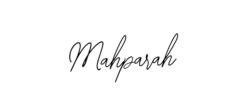 How to make Mahparah signature? Bearetta-2O07w is a professional autograph style. Create handwritten signature for Mahparah name. Mahparah signature style 12 images and pictures png