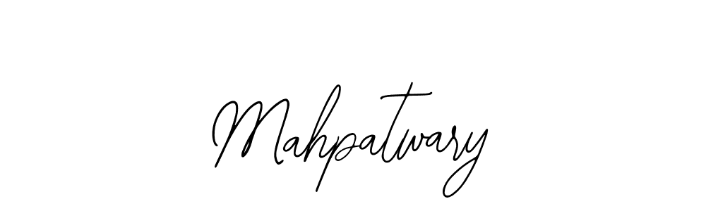 if you are searching for the best signature style for your name Mahpatwary. so please give up your signature search. here we have designed multiple signature styles  using Bearetta-2O07w. Mahpatwary signature style 12 images and pictures png