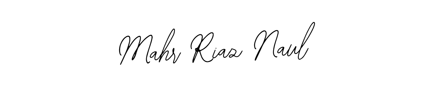 Design your own signature with our free online signature maker. With this signature software, you can create a handwritten (Bearetta-2O07w) signature for name Mahr Riaz Naul. Mahr Riaz Naul signature style 12 images and pictures png