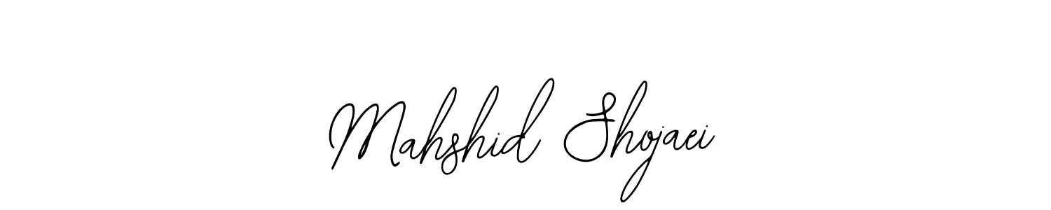 It looks lik you need a new signature style for name Mahshid Shojaei. Design unique handwritten (Bearetta-2O07w) signature with our free signature maker in just a few clicks. Mahshid Shojaei signature style 12 images and pictures png