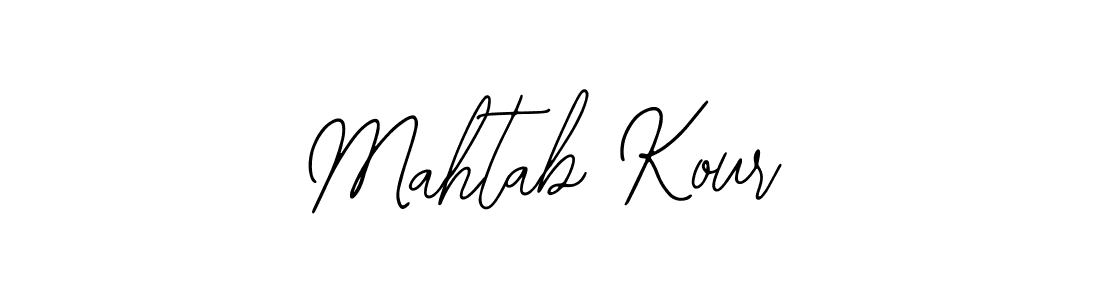 Mahtab Kour stylish signature style. Best Handwritten Sign (Bearetta-2O07w) for my name. Handwritten Signature Collection Ideas for my name Mahtab Kour. Mahtab Kour signature style 12 images and pictures png