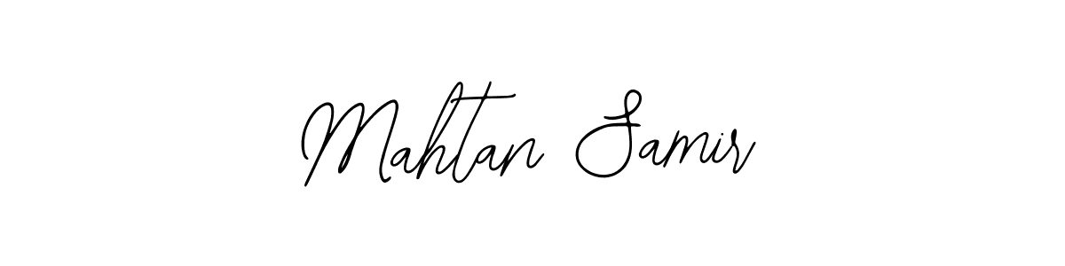 This is the best signature style for the Mahtan Samir name. Also you like these signature font (Bearetta-2O07w). Mix name signature. Mahtan Samir signature style 12 images and pictures png