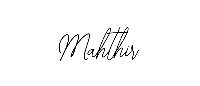 Also we have Mahthir name is the best signature style. Create professional handwritten signature collection using Bearetta-2O07w autograph style. Mahthir signature style 12 images and pictures png