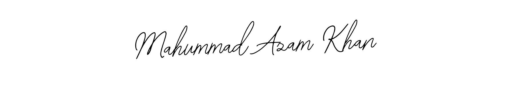 Make a beautiful signature design for name Mahummad Azam Khan. With this signature (Bearetta-2O07w) style, you can create a handwritten signature for free. Mahummad Azam Khan signature style 12 images and pictures png