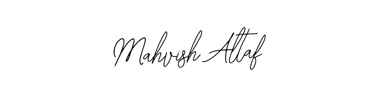 Also You can easily find your signature by using the search form. We will create Mahvish Altaf name handwritten signature images for you free of cost using Bearetta-2O07w sign style. Mahvish Altaf signature style 12 images and pictures png