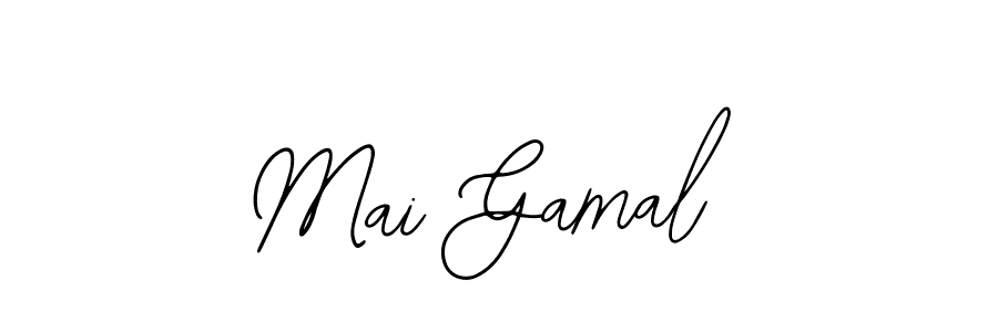 Similarly Bearetta-2O07w is the best handwritten signature design. Signature creator online .You can use it as an online autograph creator for name Mai Gamal. Mai Gamal signature style 12 images and pictures png