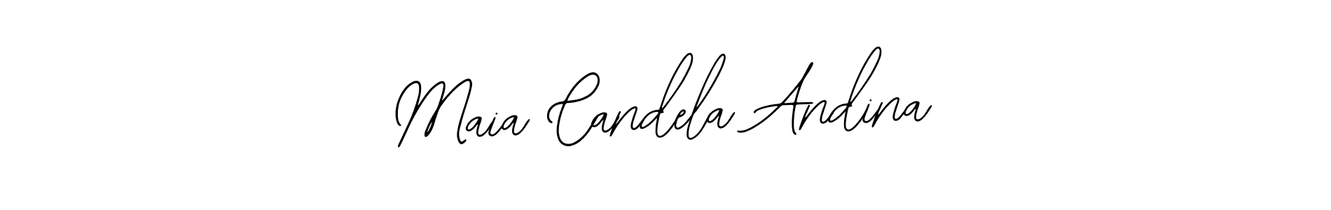 Create a beautiful signature design for name Maia Candela Andina. With this signature (Bearetta-2O07w) fonts, you can make a handwritten signature for free. Maia Candela Andina signature style 12 images and pictures png