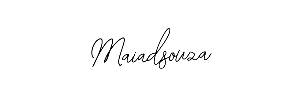 Also we have Maiadsouza name is the best signature style. Create professional handwritten signature collection using Bearetta-2O07w autograph style. Maiadsouza signature style 12 images and pictures png