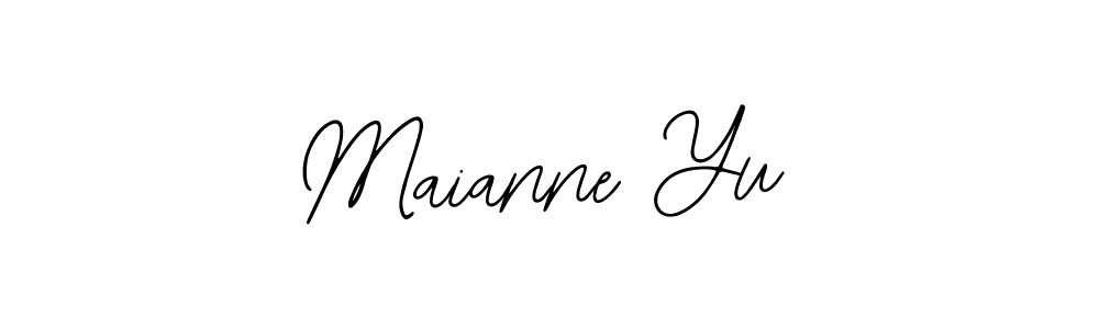 Once you've used our free online signature maker to create your best signature Bearetta-2O07w style, it's time to enjoy all of the benefits that Maianne Yu name signing documents. Maianne Yu signature style 12 images and pictures png