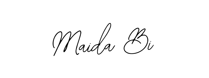 Make a beautiful signature design for name Maida Bi. Use this online signature maker to create a handwritten signature for free. Maida Bi signature style 12 images and pictures png