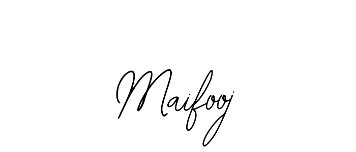 Design your own signature with our free online signature maker. With this signature software, you can create a handwritten (Bearetta-2O07w) signature for name Maifooj. Maifooj signature style 12 images and pictures png