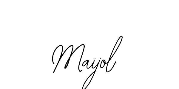 How to make Maijol name signature. Use Bearetta-2O07w style for creating short signs online. This is the latest handwritten sign. Maijol signature style 12 images and pictures png