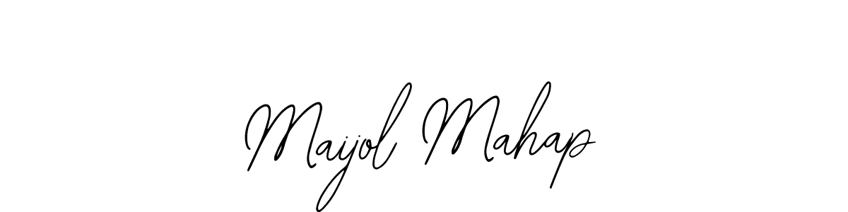 Use a signature maker to create a handwritten signature online. With this signature software, you can design (Bearetta-2O07w) your own signature for name Maijol Mahap. Maijol Mahap signature style 12 images and pictures png