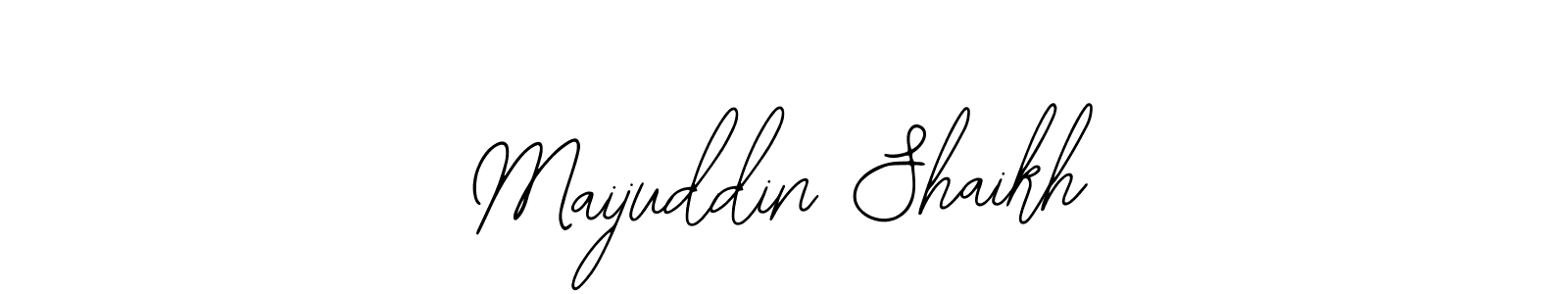 You should practise on your own different ways (Bearetta-2O07w) to write your name (Maijuddin Shaikh) in signature. don't let someone else do it for you. Maijuddin Shaikh signature style 12 images and pictures png