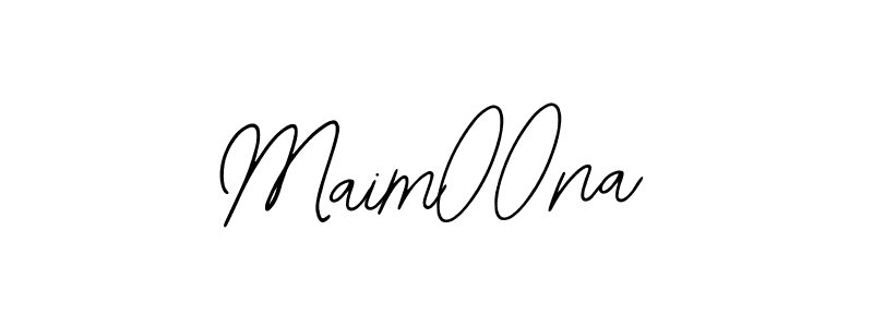 How to make Maim00na signature? Bearetta-2O07w is a professional autograph style. Create handwritten signature for Maim00na name. Maim00na signature style 12 images and pictures png