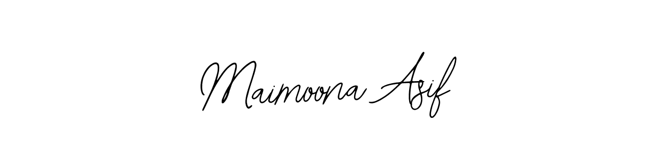 You can use this online signature creator to create a handwritten signature for the name Maimoona Asif. This is the best online autograph maker. Maimoona Asif signature style 12 images and pictures png