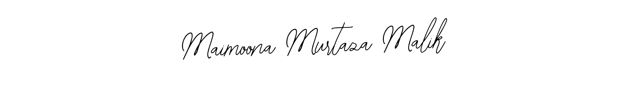 Make a beautiful signature design for name Maimoona Murtaza Malik. Use this online signature maker to create a handwritten signature for free. Maimoona Murtaza Malik signature style 12 images and pictures png