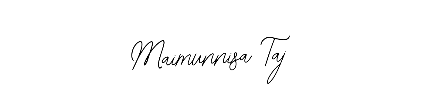 You can use this online signature creator to create a handwritten signature for the name Maimunnisa Taj. This is the best online autograph maker. Maimunnisa Taj signature style 12 images and pictures png