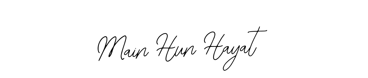 Make a beautiful signature design for name Main Hun Hayat. With this signature (Bearetta-2O07w) style, you can create a handwritten signature for free. Main Hun Hayat signature style 12 images and pictures png