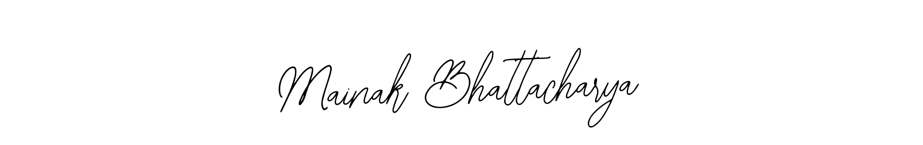 You should practise on your own different ways (Bearetta-2O07w) to write your name (Mainak Bhattacharya) in signature. don't let someone else do it for you. Mainak Bhattacharya signature style 12 images and pictures png