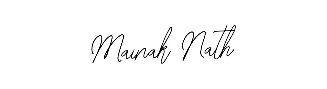 Similarly Bearetta-2O07w is the best handwritten signature design. Signature creator online .You can use it as an online autograph creator for name Mainak Nath. Mainak Nath signature style 12 images and pictures png