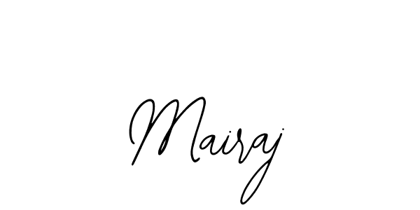 Create a beautiful signature design for name Mairaj. With this signature (Bearetta-2O07w) fonts, you can make a handwritten signature for free. Mairaj signature style 12 images and pictures png