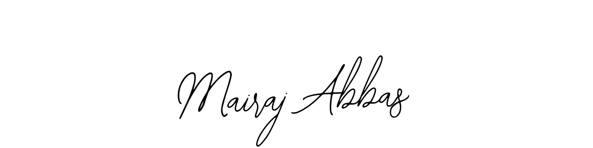 Make a beautiful signature design for name Mairaj Abbas. With this signature (Bearetta-2O07w) style, you can create a handwritten signature for free. Mairaj Abbas signature style 12 images and pictures png