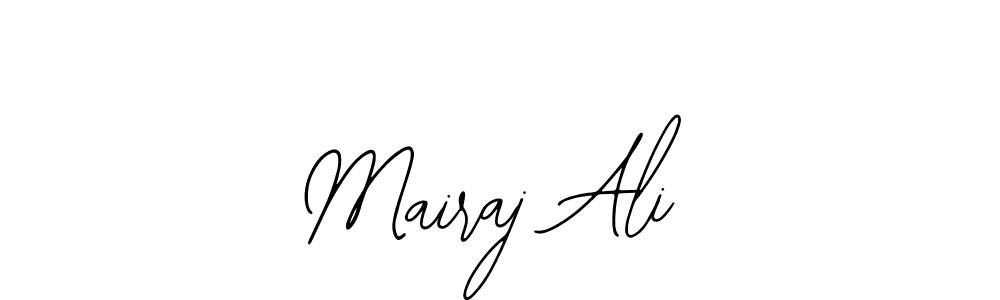 Create a beautiful signature design for name Mairaj Ali. With this signature (Bearetta-2O07w) fonts, you can make a handwritten signature for free. Mairaj Ali signature style 12 images and pictures png