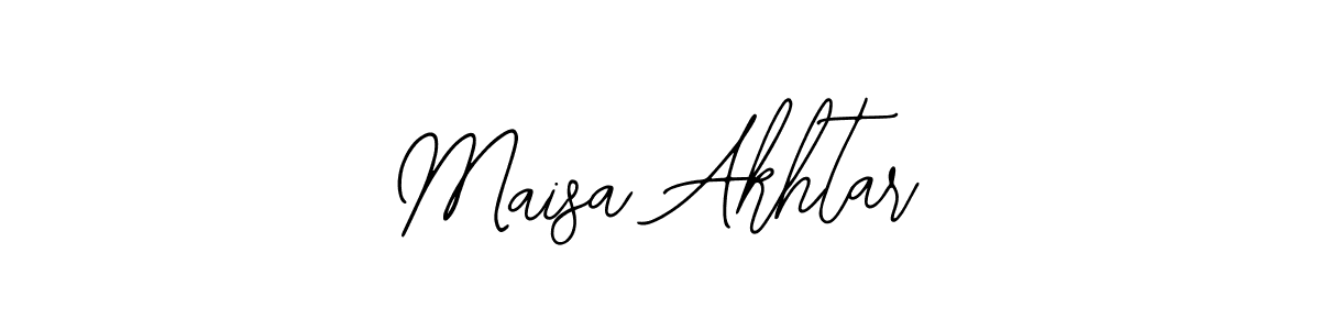 It looks lik you need a new signature style for name Maisa Akhtar. Design unique handwritten (Bearetta-2O07w) signature with our free signature maker in just a few clicks. Maisa Akhtar signature style 12 images and pictures png