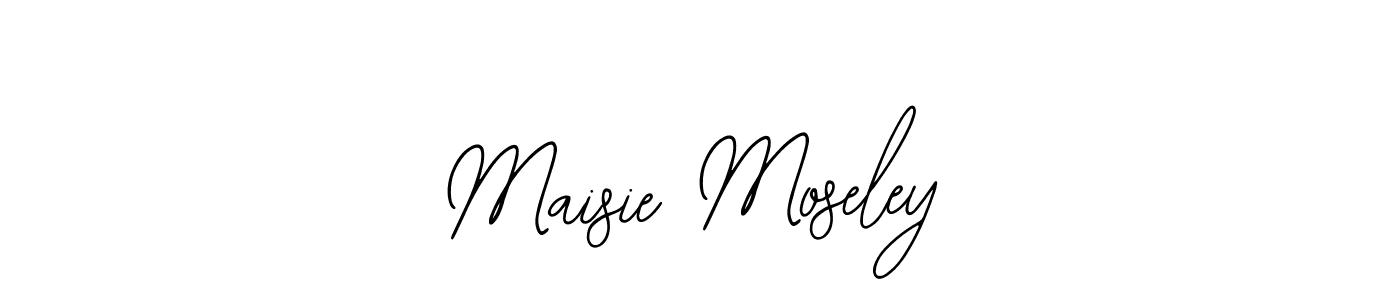 Make a beautiful signature design for name Maisie Moseley. Use this online signature maker to create a handwritten signature for free. Maisie Moseley signature style 12 images and pictures png