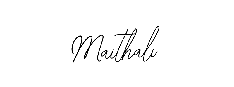 Create a beautiful signature design for name Maithali. With this signature (Bearetta-2O07w) fonts, you can make a handwritten signature for free. Maithali signature style 12 images and pictures png