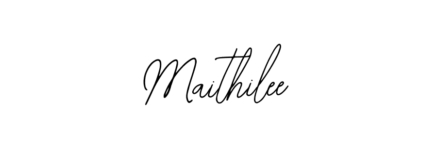 It looks lik you need a new signature style for name Maithilee. Design unique handwritten (Bearetta-2O07w) signature with our free signature maker in just a few clicks. Maithilee signature style 12 images and pictures png