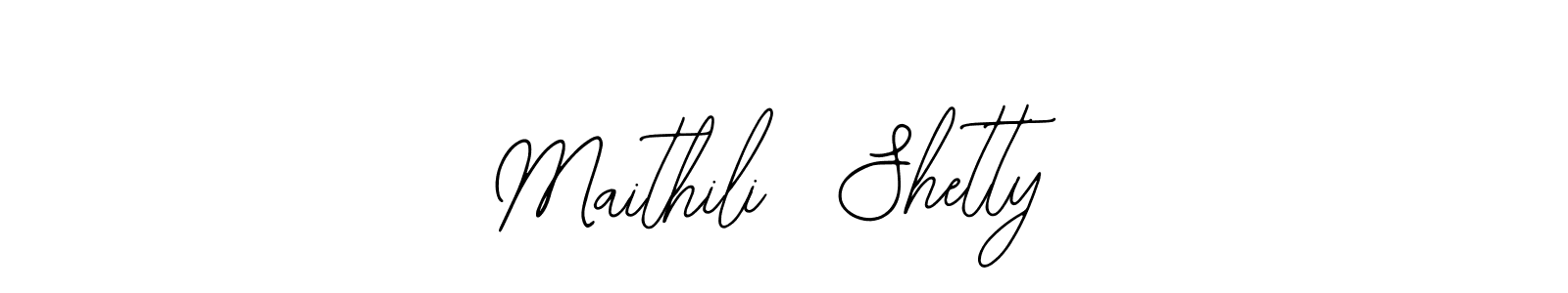 Make a beautiful signature design for name Maithili  Shetty. With this signature (Bearetta-2O07w) style, you can create a handwritten signature for free. Maithili  Shetty signature style 12 images and pictures png