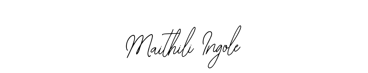 It looks lik you need a new signature style for name Maithili Ingole. Design unique handwritten (Bearetta-2O07w) signature with our free signature maker in just a few clicks. Maithili Ingole signature style 12 images and pictures png