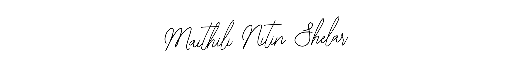 You can use this online signature creator to create a handwritten signature for the name Maithili Nitin Shelar. This is the best online autograph maker. Maithili Nitin Shelar signature style 12 images and pictures png