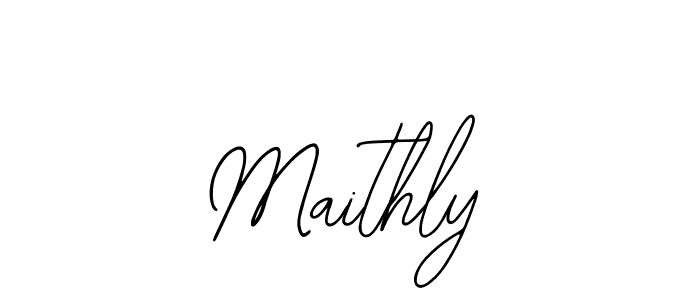 Bearetta-2O07w is a professional signature style that is perfect for those who want to add a touch of class to their signature. It is also a great choice for those who want to make their signature more unique. Get Maithly name to fancy signature for free. Maithly signature style 12 images and pictures png