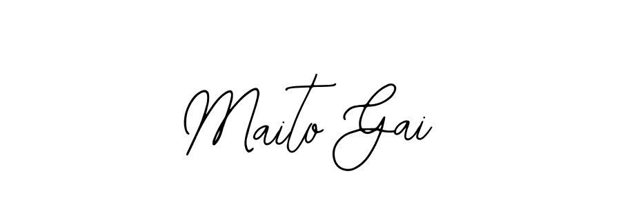 How to make Maito Gai signature? Bearetta-2O07w is a professional autograph style. Create handwritten signature for Maito Gai name. Maito Gai signature style 12 images and pictures png