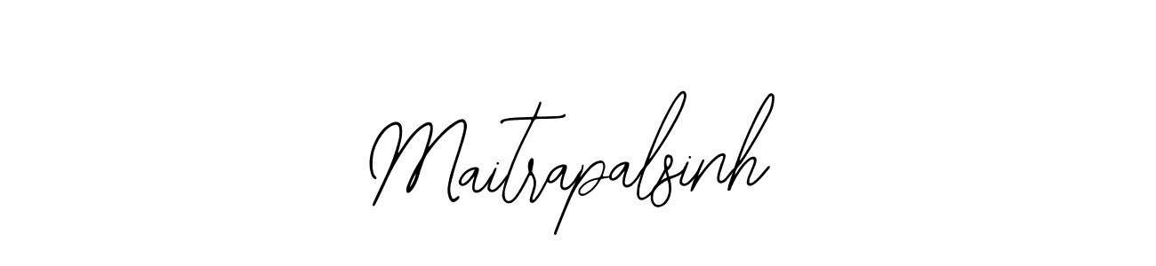 Use a signature maker to create a handwritten signature online. With this signature software, you can design (Bearetta-2O07w) your own signature for name Maitrapalsinh. Maitrapalsinh signature style 12 images and pictures png