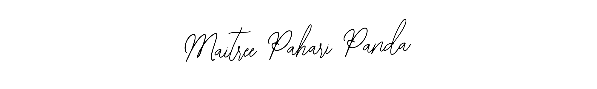 Also we have Maitree Pahari Panda name is the best signature style. Create professional handwritten signature collection using Bearetta-2O07w autograph style. Maitree Pahari Panda signature style 12 images and pictures png