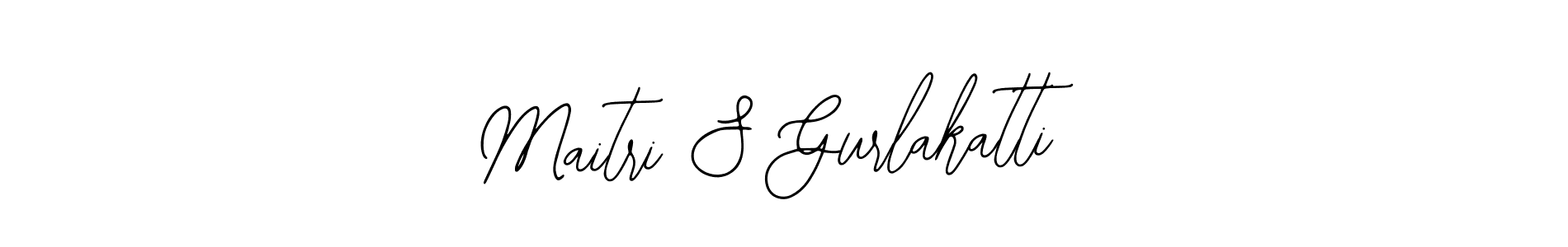 Create a beautiful signature design for name Maitri S Gurlakatti. With this signature (Bearetta-2O07w) fonts, you can make a handwritten signature for free. Maitri S Gurlakatti signature style 12 images and pictures png