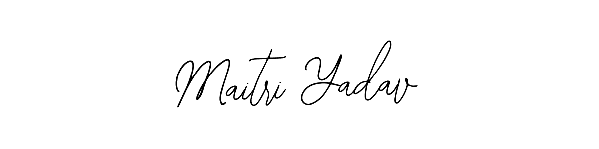 Create a beautiful signature design for name Maitri Yadav. With this signature (Bearetta-2O07w) fonts, you can make a handwritten signature for free. Maitri Yadav signature style 12 images and pictures png