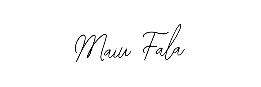 The best way (Bearetta-2O07w) to make a short signature is to pick only two or three words in your name. The name Maiu Fala include a total of six letters. For converting this name. Maiu Fala signature style 12 images and pictures png