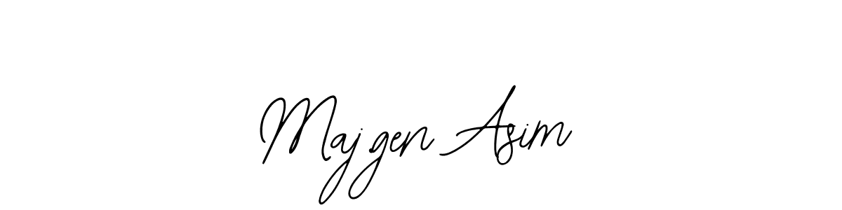 It looks lik you need a new signature style for name Maj.gen Asim. Design unique handwritten (Bearetta-2O07w) signature with our free signature maker in just a few clicks. Maj.gen Asim signature style 12 images and pictures png