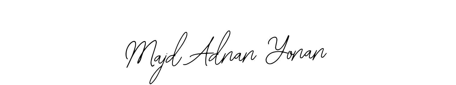 It looks lik you need a new signature style for name Majd Adnan Yonan. Design unique handwritten (Bearetta-2O07w) signature with our free signature maker in just a few clicks. Majd Adnan Yonan signature style 12 images and pictures png