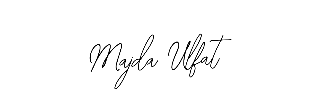 Use a signature maker to create a handwritten signature online. With this signature software, you can design (Bearetta-2O07w) your own signature for name Majda Ulfat. Majda Ulfat signature style 12 images and pictures png