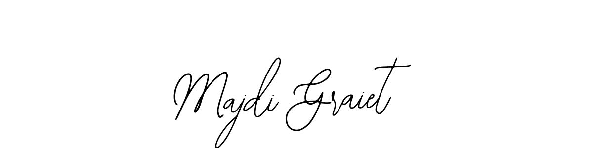 How to make Majdi Graiet signature? Bearetta-2O07w is a professional autograph style. Create handwritten signature for Majdi Graiet name. Majdi Graiet signature style 12 images and pictures png