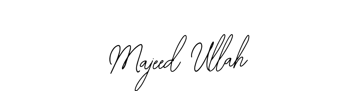 Use a signature maker to create a handwritten signature online. With this signature software, you can design (Bearetta-2O07w) your own signature for name Majeed Ullah. Majeed Ullah signature style 12 images and pictures png